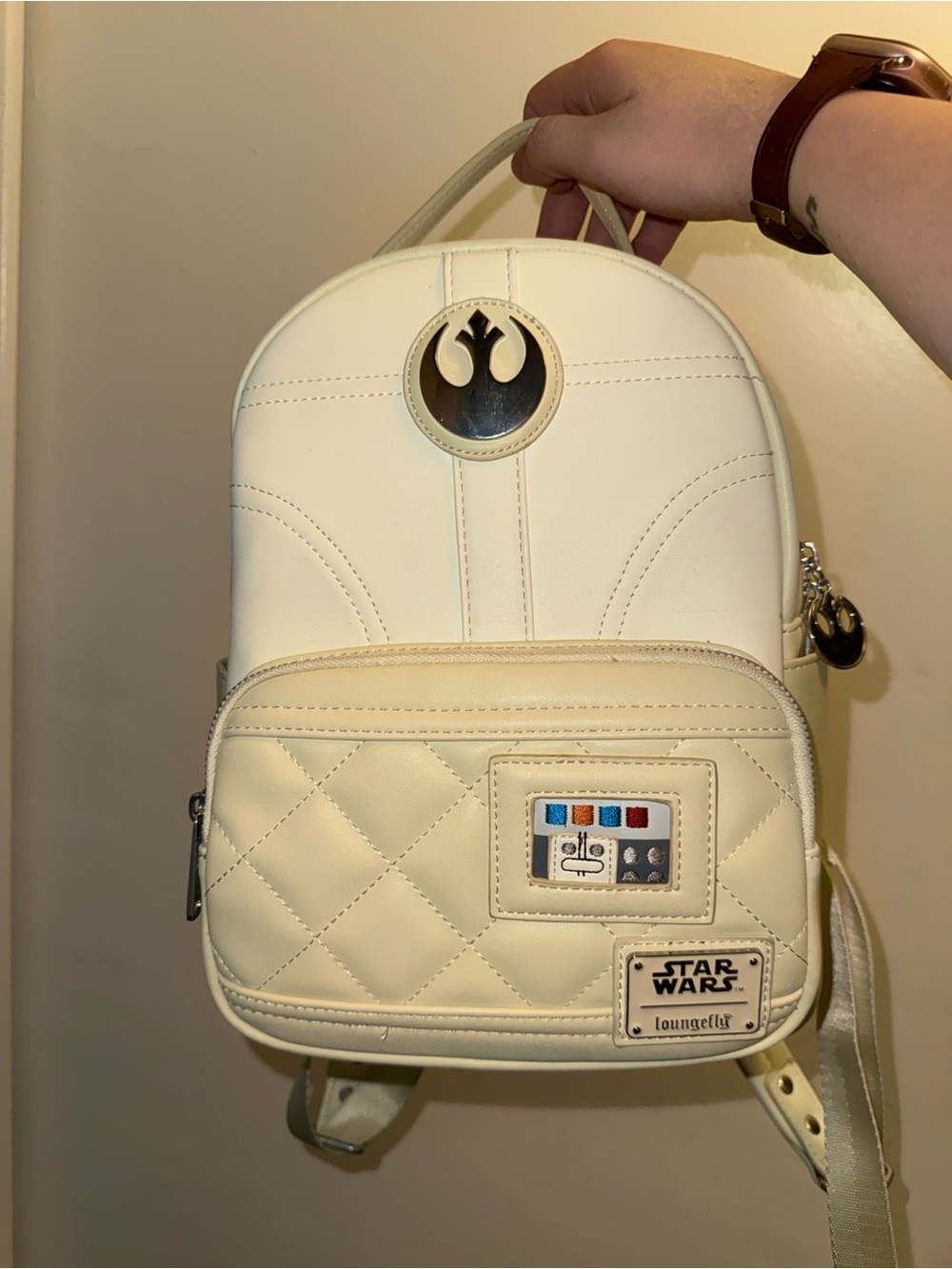 Loungefly Star Wars Rebel Cream Mini Backpack